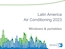 Windows & Portables (Latin America Air Conditioning 2023)