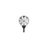 Testo 100 mm high accuracy vane probe head.
