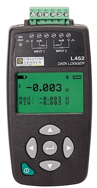 Chauvin Arnoux L452 | Voltage and current data logger