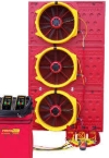 Retrotec 3000 series Multi-fan kit | x3-Fan Blower door system hire