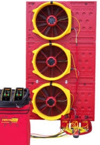 Retrotec 3000 series Multi-fan kit | x3-Fan Blower door system hire