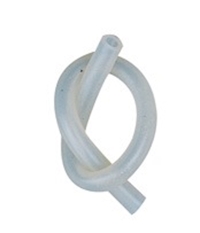 Silicone tubing 4mm ID (white)