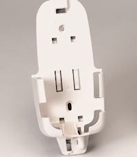 Chauvin Arnoux white wall support