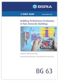 Building Performance Evaluation in Non-Domestic Buildings (BG 63/2015)