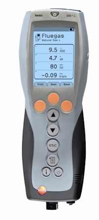 Testo 330-1 LL advanced kit | Combustion analyser