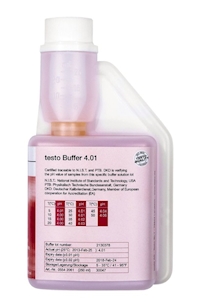 Testo 4.01pH buffer solution