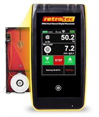 Retrotec DM32-10A | Pressure and flow gauge hire