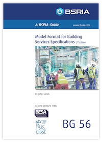 Model Format for Building Services Specifications (BG 56/2016)