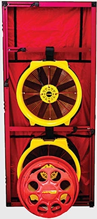 Retrotec Multi-fan systems | Blower door system