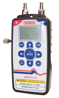Comdronic AC7-SP+ and AC7-HP+ | Manometer