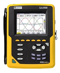 Chauvin Arnoux CA8335 - 3 000 A hire kit | Power analyser