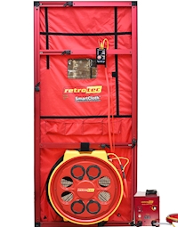 Retrotec 6100 Hi-Power | Blower door system