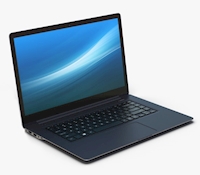 Laptop PC with software