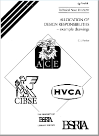 Allocation of design responsibilities - example drawings (Superseded) (TN 22/97)