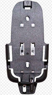 Chauvin Arnoux black wall support