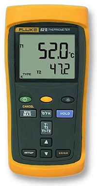 Fluke 52 II | Dual channel thermometer hire