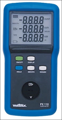 Metrix PX110 and PX120 | Power meters