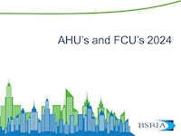 AHU and FCU's (Regional Europe Air Conditioning 2024) 